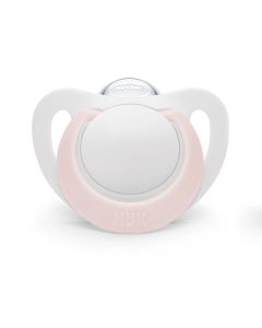 NUK Star Soother-Pink-0-6 months