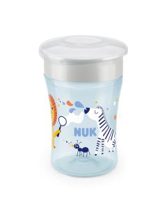 NUK Magic Cup 230ml with Drinking Rim Zebra